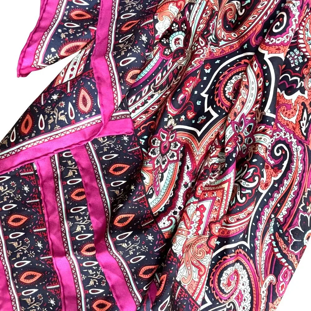 Talbots silk scarf large 34